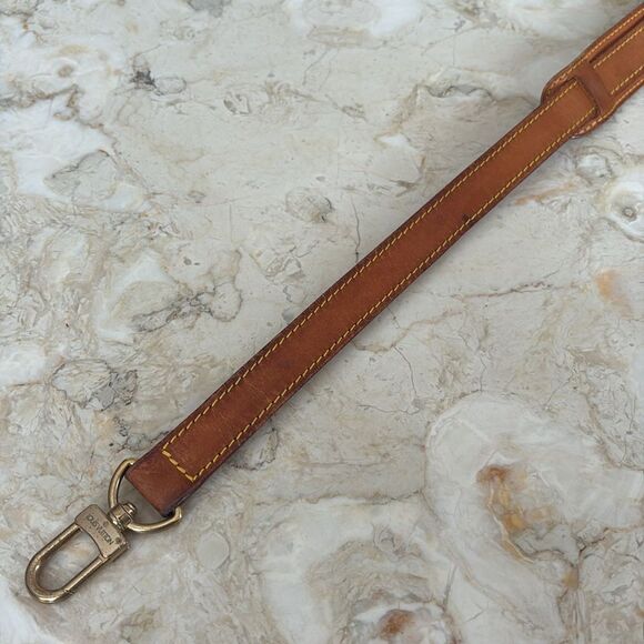 Authentic Louis Vuitton Vachetta Leather Shoulder Strap 35”-42” - Picture 9 of 17